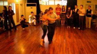 Gabriel Misse & Analia Centurion Figuras Combinadas Class May 9 2011 Seoul