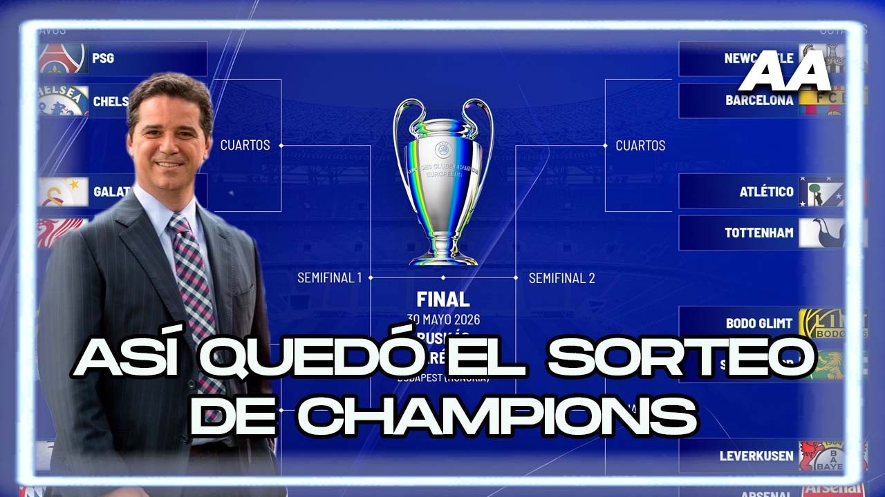 Sorteo de la Champions! Candidatos, porcentajes y mi predicción hasta la final
