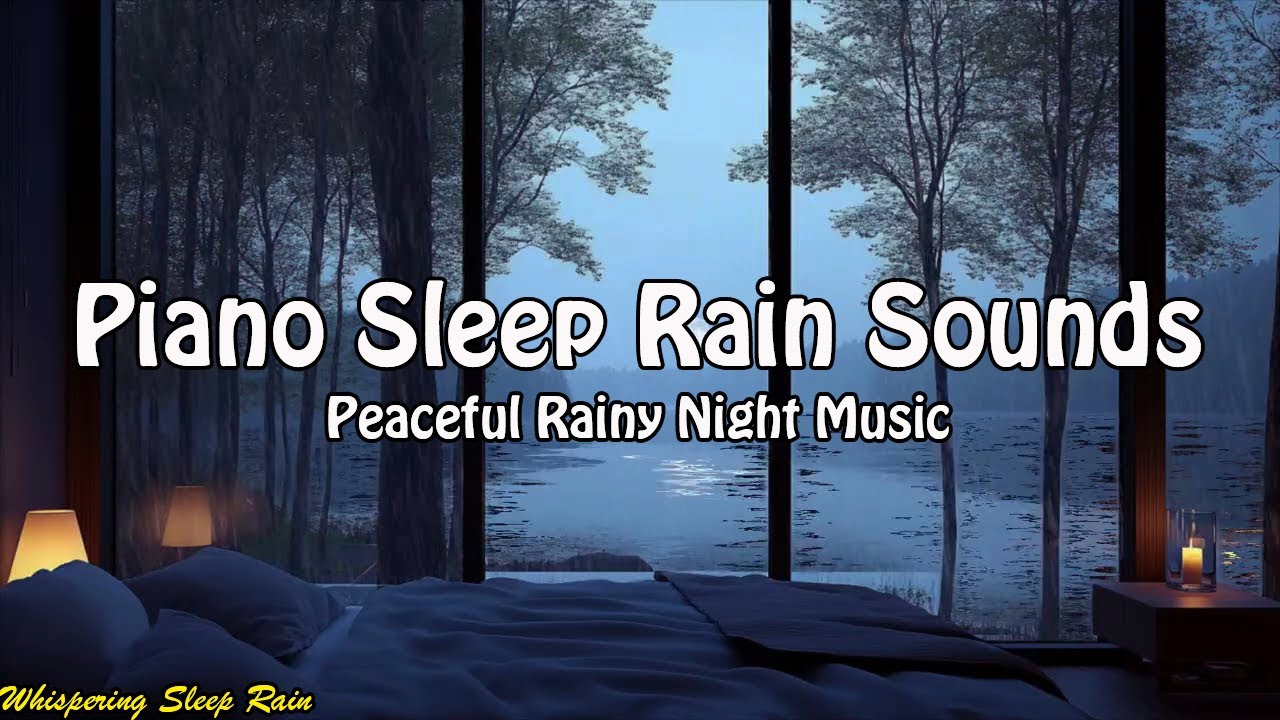 3 Hours  Relaxing  Music With Rain | Stress Relief, Healing, Calming