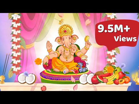 Ganpati Bappa Morya | Ganesha Song For Kids | Ganesh Chaturthi 2023 | Devotional Songs | DhingluTV