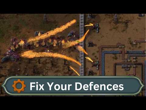 How I Made My Defence 10x More Efficient (Factorio)