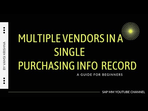 SAP MM  REAL TIME BUSINESS SCENARIO TOPIC 2 / SAP MM REAL TIME BUSINESS SCENARIO Videos
