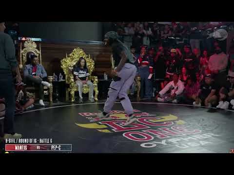 Bgirl Mantis vs Bgirl Pep C   BC ONE USA 2022