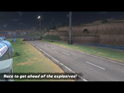 Race to get ahead of the explosives! | Mario Kart World P Switch Mission