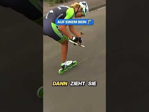 Sie wechselte die Rolle mitten im Rennen