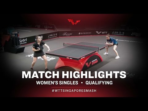 Sarah De Nutte vs Irina Ciobanu | WS | Singapore Smash 2022 (Qual)
