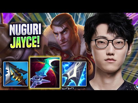 NUGURI SHOWTIME WITH JAYCE! - DK Nuguri Plays Jayce TOP vs Camille! | Season 2022