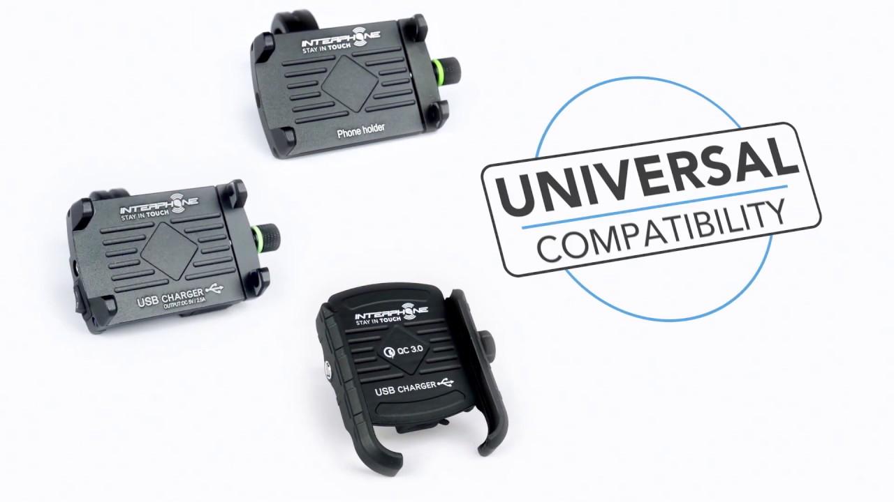 Interphone Aluminium Crab Smartphone Holder Video