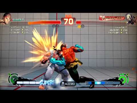 SSF4 AE:2012 TautPoet234180 (Ryu) vs Roxas (Seth)