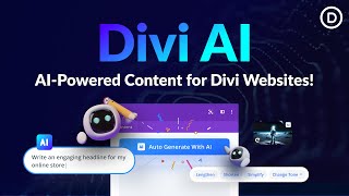 Introducing Divi AI