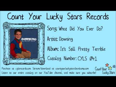 What Did You Ever Do? video