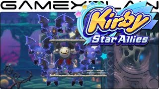 Kirby Star Allies - New Moves Shown for Daroach & Dark Meta Knight