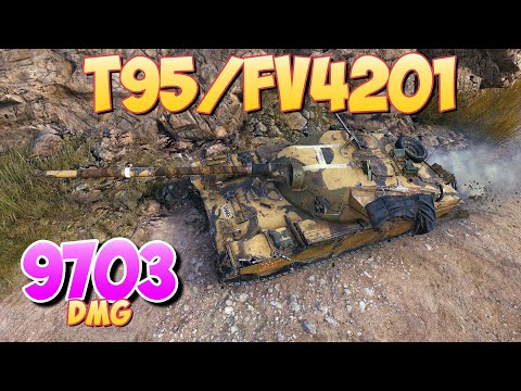 T95/FV4201 - 5 Kills 9.7K DMG • Insidious! • World Of Tanks