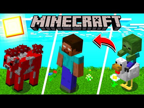 OS TOP 8 MOBS MAIS RAROS DO MINECRAFT!