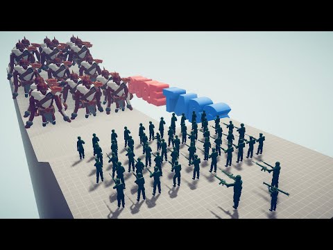 PLASTIC SOLDIERS vs ICE GIANT | Totally Accurate Battle Simulator - TABS