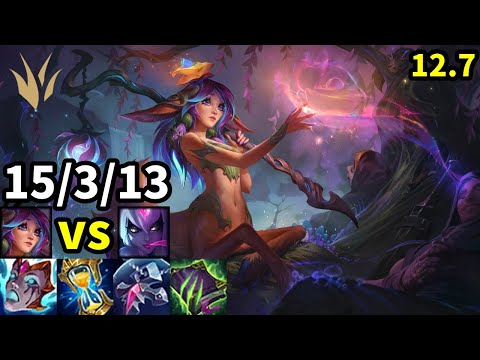 Lillia Jungle vs Evelynn - NA Master | Patch 12.7