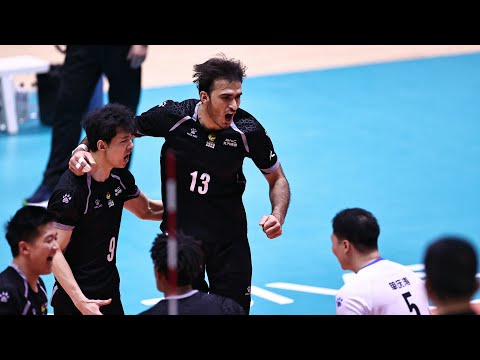 🇵🇰Pakistan's Murad Khan scores team-high 15 points in his debut for Beijing｜China Volleyball League