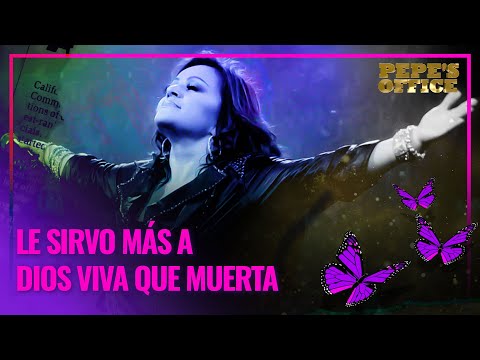 "Creo en un Dios que me va a sacar de esta también" "LAST DIVA" | Jenni Rivera  |  Pepe's Office