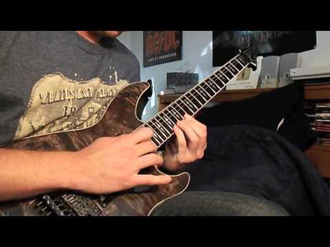 Scar Symmetry - Ghost Prototype I (Guitar Solo Cover)