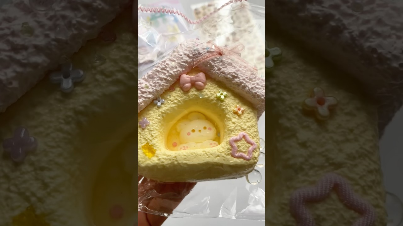 可愛すぎる❤️今回もやばかった！パリパリ袋も買って入れ替えました❤️#スクイーズ