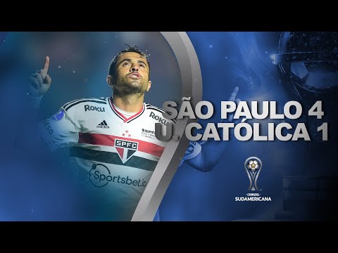 Vídeo / São Paulo 4 x 1 Universidad Católica-CHI - Sul-Americana 2022
