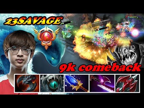 23Savage Grandmaster Morphling comeback Agh build counter Slark | Giveaway | Dota 2 Pro Gameplay