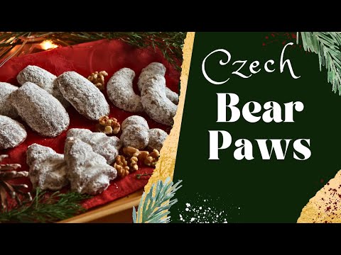 Czech Bear Paw cookies | Medvedi Tlapky