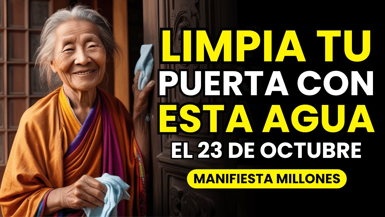 SÉ RICO! Limpia Tu Puerta Con ESTA AGUA El 29 De SEPTIEMBRE Y ATRAE MUCHO DINERO Enseñanzas Budistas