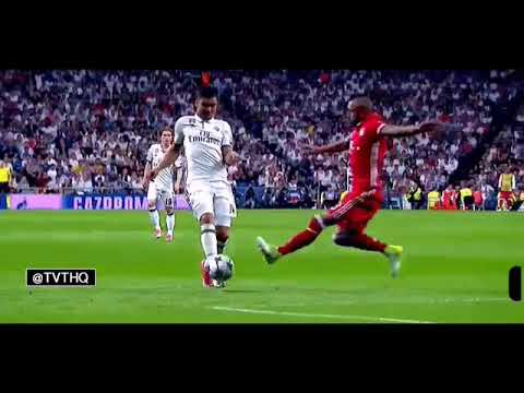 Casemiro  vs Arturo Vidal  Crazy Tackles ,Fouls ,Goals