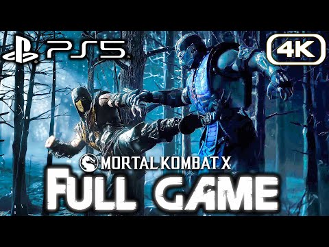 MORTAL KOMBAT X PS5 Gameplay Walkthrough STORY FULL GAME (4K 60FPS) No Commentary