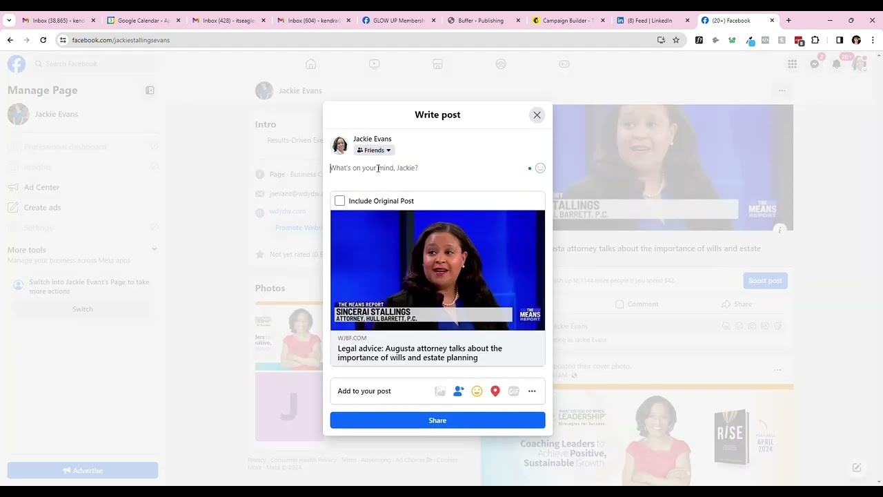 Facebook: Share Post To Groups