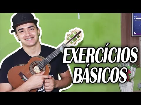 POR ONDE COMEÇAR NO CAVAQUINHO? EXERCÍCIOS!!!! Aula de Cavaquinho para Iniciantes
