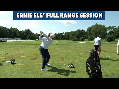 Ernie Els' full range session | Kaulig Companies Championship
