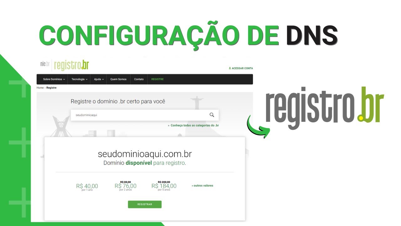 DNS - Configurando o DNS no Painel  Domínio