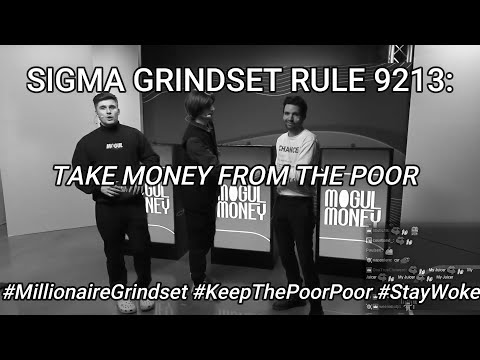 xQc Sigma Male Millionaire Grindset