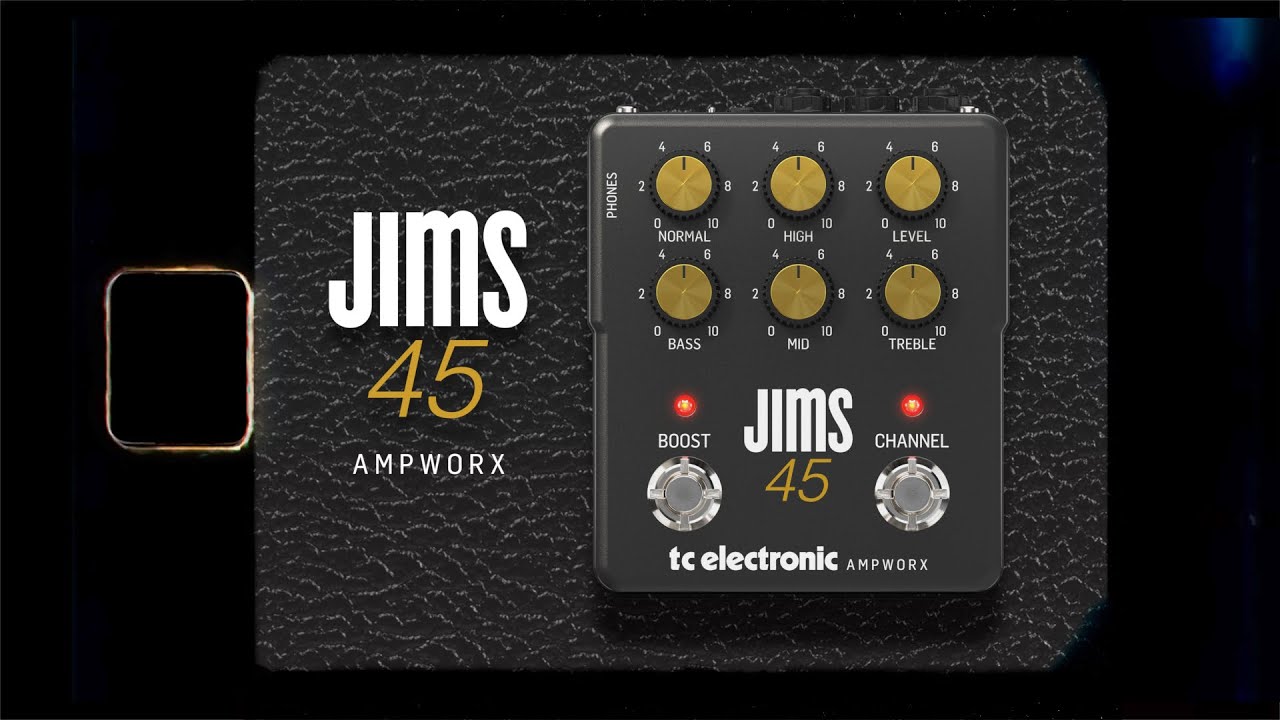 TC Electronic AmpWorx JIMS 45 Dual Channel Guitar Preamp