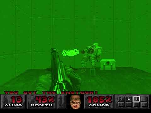 Doom (PS1) - (NTSC/U) Demo - Rolling demo (480p) (LOUD VOLUME WARNING)