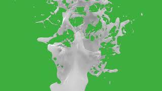 Download the video "milk splash / green screen video / TOP VIDEO 2023"