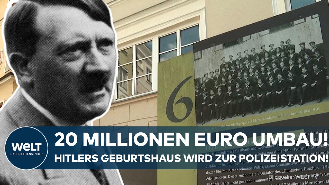 BRAUNAU: Polizeistation statt Pilgerort! Hitlers Geburtshaus wird zum Signal gegen Rechtsextremismus