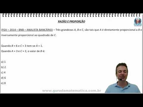 X099 - FGV - 2014 - BNB - RAZÃO E PROPORÇÃO