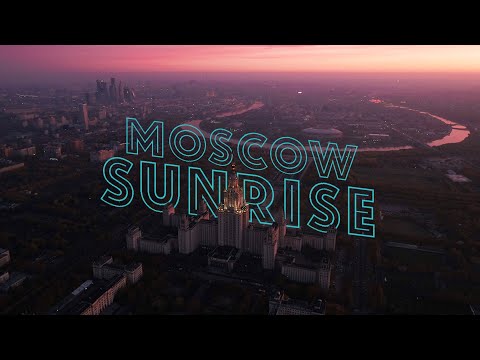 Moscow Sunrise Drone 2020 of Pushkin Fly Team