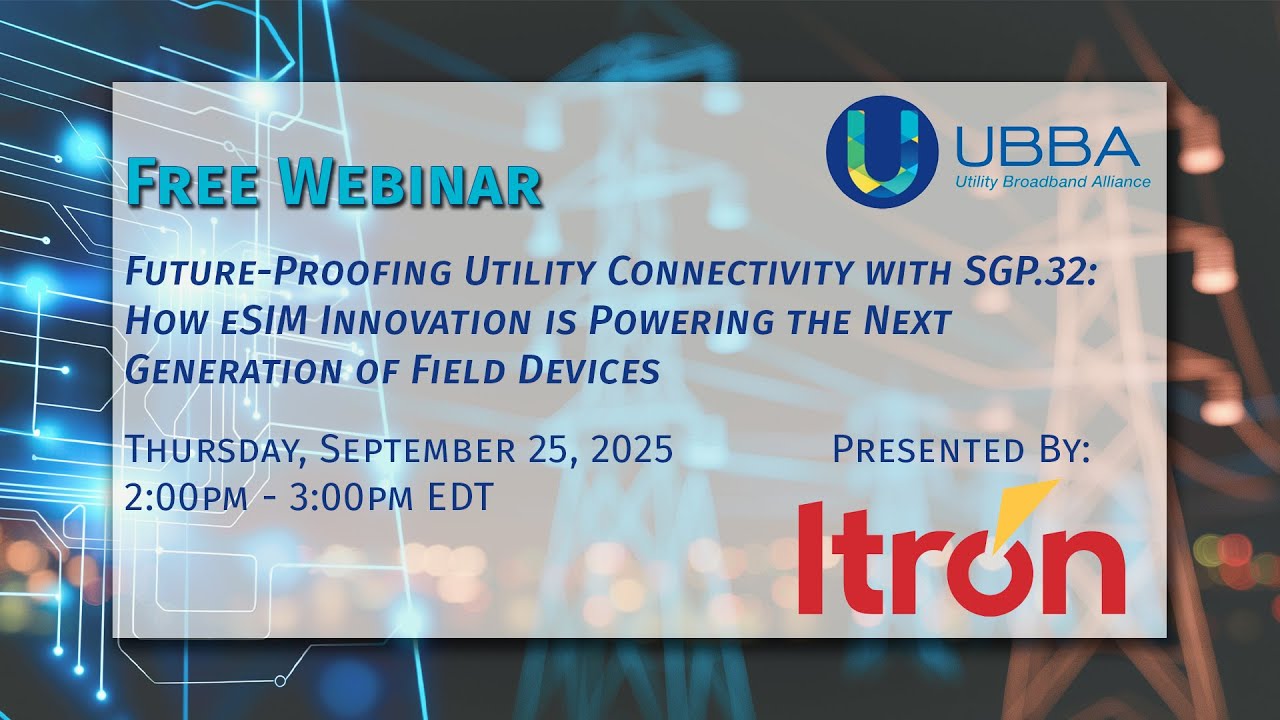 Future-Proofing Utility Connectivity with SGP.32: How eSIM Innovation is Powering the Next Gen