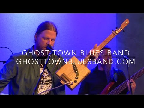 Ghost Town Blues Band - Come Together on the cigar box guitar LIVE at Lafayette's Music Room