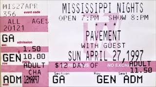 08. Perfume-V - Pavement - April 27, 1997 - Mississippi Nights, St. Louis, MO