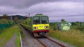 preview picture of video 'Dart train number 8640 - Southbound to Greystones, Wicklow'