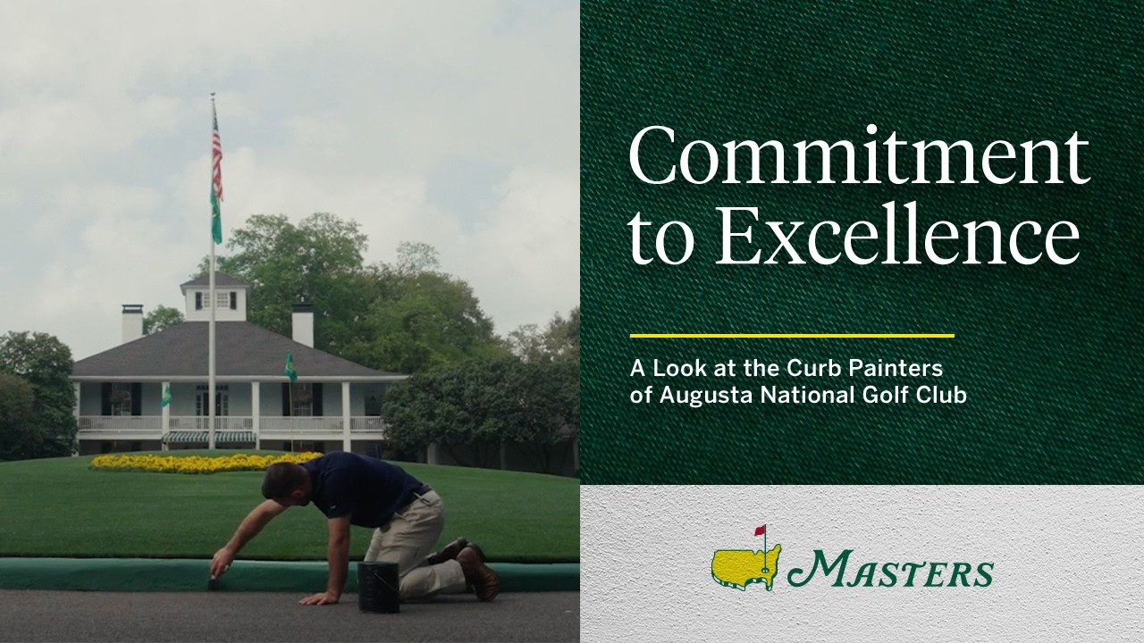 An Homage to the Craft | The Curb Painters of Augusta National