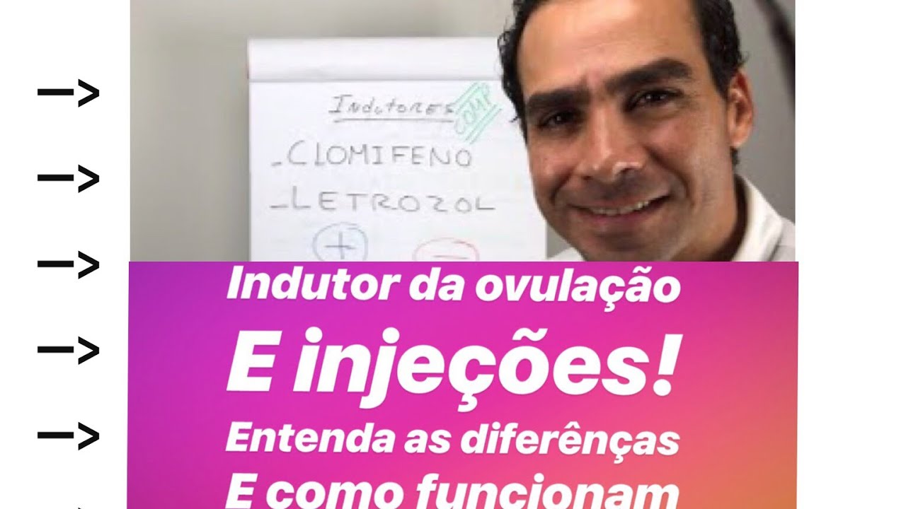 Indutor da ovulação em Comprimidos e Injeções, ENTENDA A DIFERENÇA! - para FIV - 🔴AO-VIVO - Dr Julio