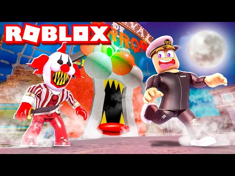 Trying to ESCAPE the CARNIVAL of TERROR in ROBLOX