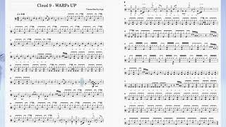 #WARPsUP #Cloud9 - drum sheet music vid