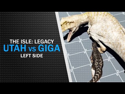 (The Isle) Utah vs Giga - Left side